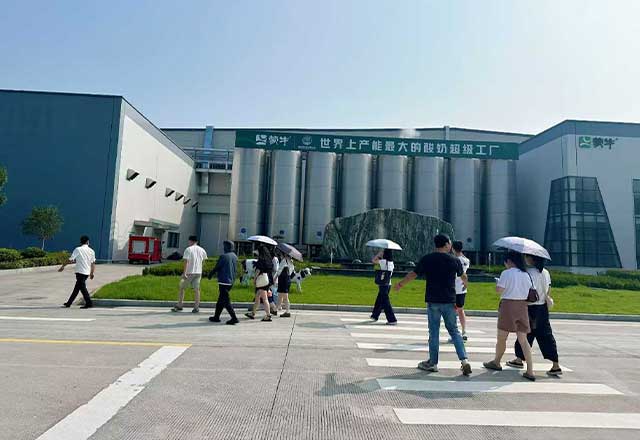 企业参访游学活动-企业团队走进武汉蒙牛参观学习 企业参访游学活动-企业团队走进武汉蒙牛参观学习
